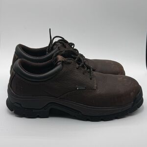 Timberland Pro Stockdale Alloy Safety Toe Waterproof Work Shoes Mens 9.5 M Brown